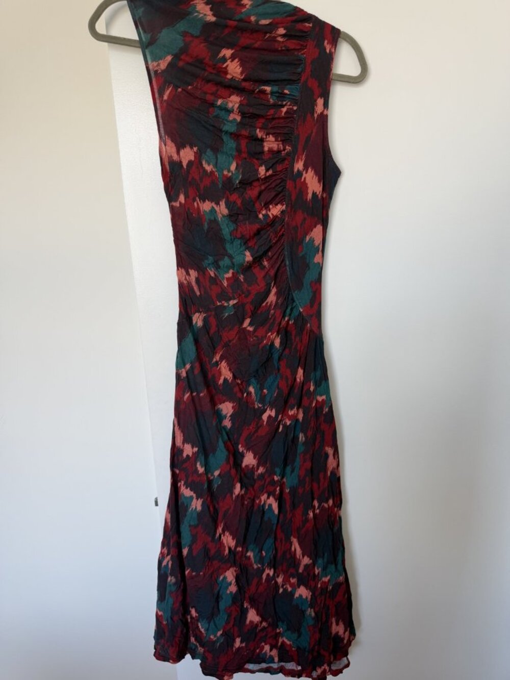 Ulla Johnson Livia Floral Tissue Jersey Dress M - Picture 4 of 5